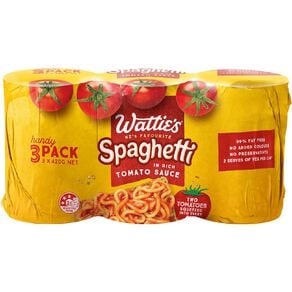 Wattie's Spaghetti Handypack 420g