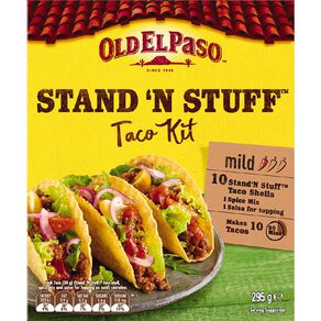 Old El Paso StandNStuff Taco Kit 295g