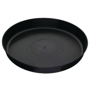 IP Plastics Round Saucer Black 28cm